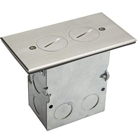 add junction box and outlets|1 gang electrical outlet box.